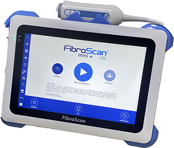 FibroScan（肝臓の脂肪化や硬度が数値で測定可能）の導入